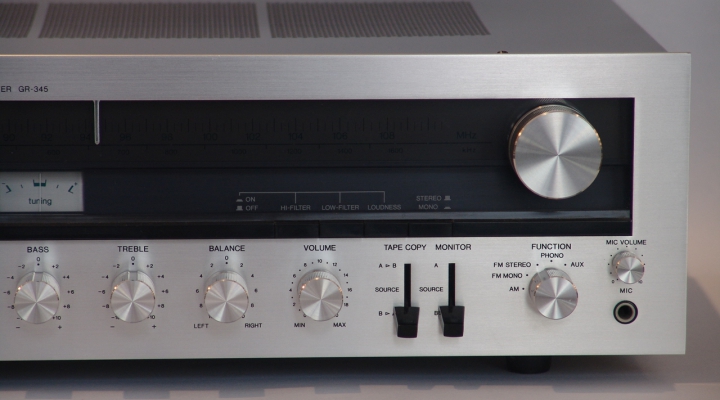 GR-345 Stereo Receiver