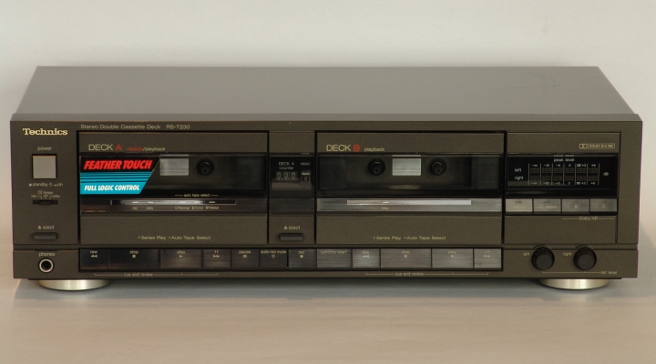 RS-T230 Double Cassette Deck