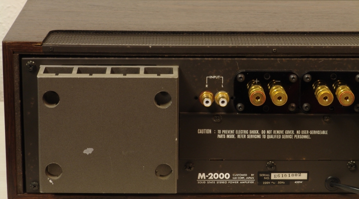 M-2000 Stereo Amplificateur