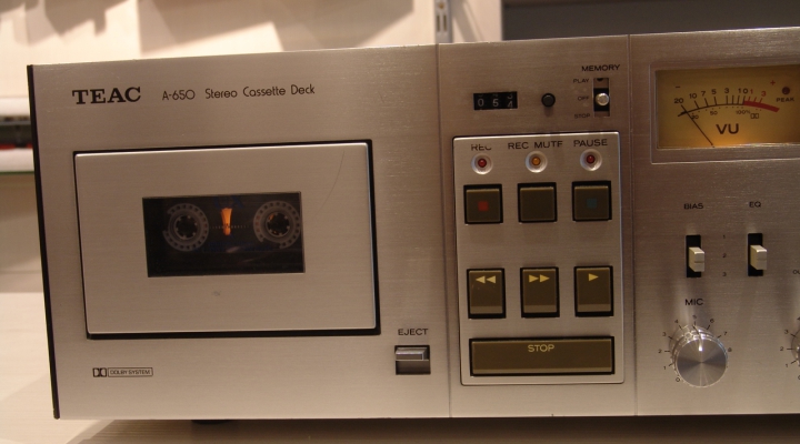 A-650 Stereo Kasetten Deck