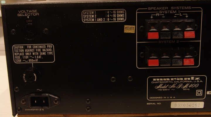 PM-400 Stereo Verstärker