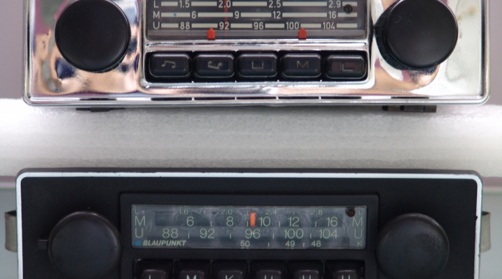 Wolfsburg VW Retro Auto Radio
