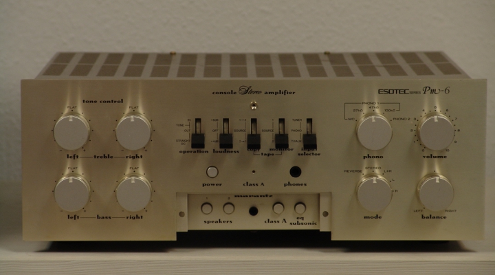 PM-6 Esotec Stereo Verstärker