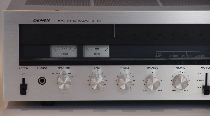 GR-345 Stereo Receiver