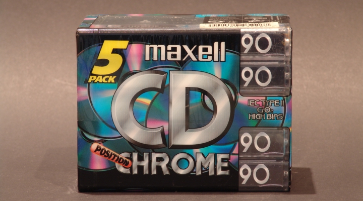 Maxell CD II 90 CHROM MC ORIG / DB.