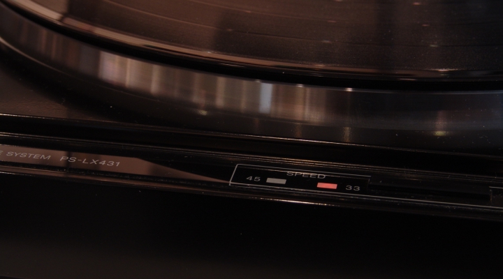 PS-LX431 Stereo Plattenspieler