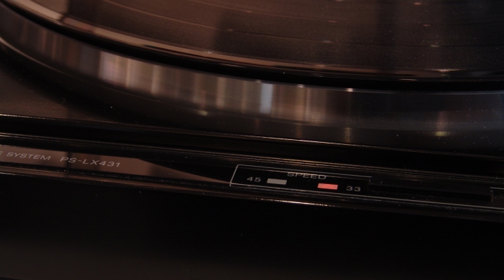 PS-LX431 Stereo Turntable