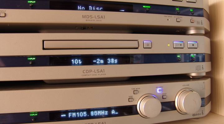 Lissa Stereo Komponente Receiver/CD/MD Recorder