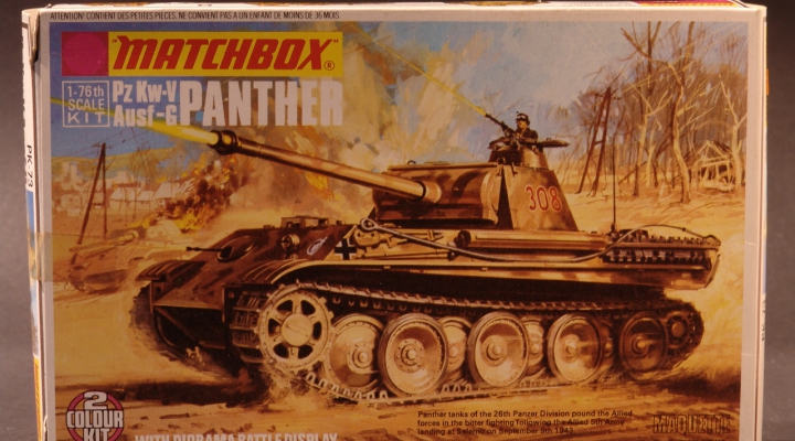 Panther 43/Diorama 1943 Modell 1:76 England 1973