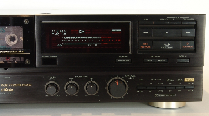 GX-75 Stereo Kassetten Deck