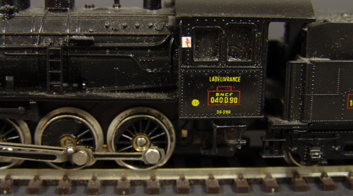 BR55 SNCF 040.D.90 Steam Loc