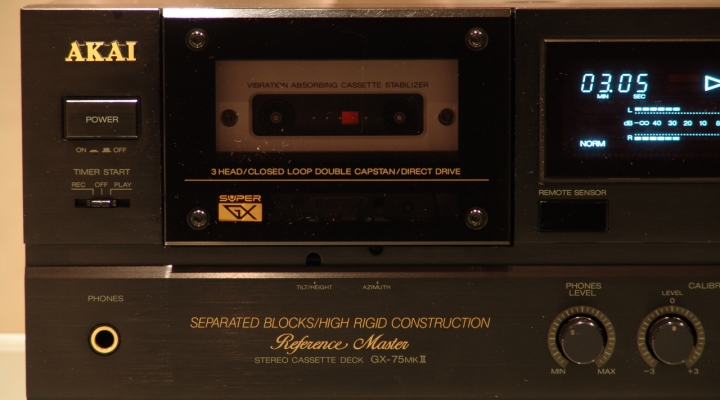 GX-75MK2 Stereo Kassetten Deck