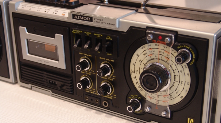 ST-801 Tragbare Stereo Kasetten Radio