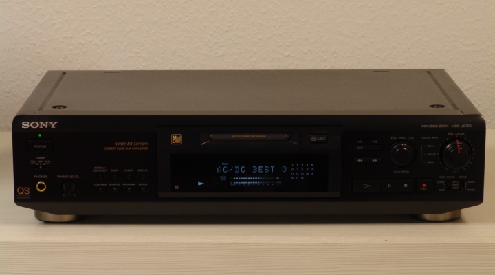 MDS-JE700 Sztereó MiniDisc Recorder