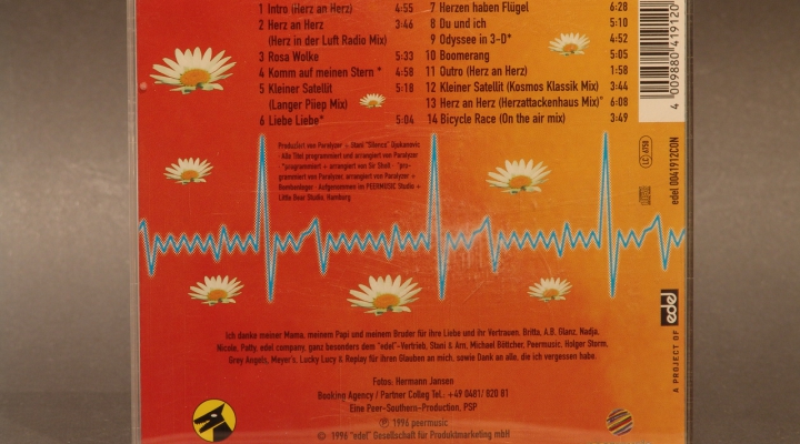 Blümchen-Herzfrequenz CD