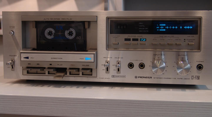 CT-F750 BlueLine Stereo Cassette Deck