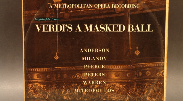 Verdi-A Masked Bal 1967 LP