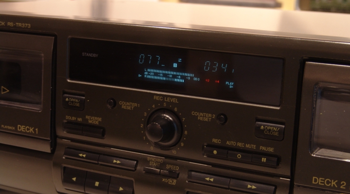 RS-TR373 Double Cassette Deck