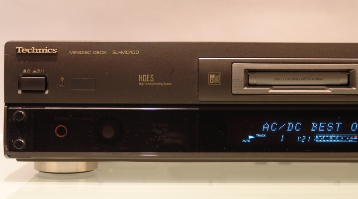 SJ-MD150 Sztereó MiniDisc Recorder