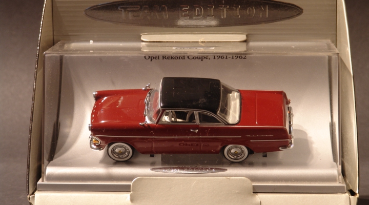 OPEL Rekord Coupé 1961-1962 Modell 1:43 Germany