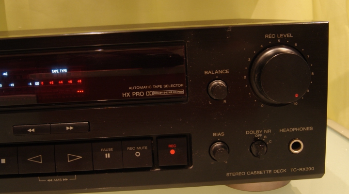 TC-RX390 Stereo Kasetten Reverese Deck