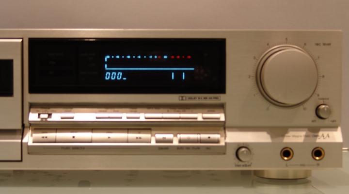 RS-B565 SilverLine Stereo Cassette Deck