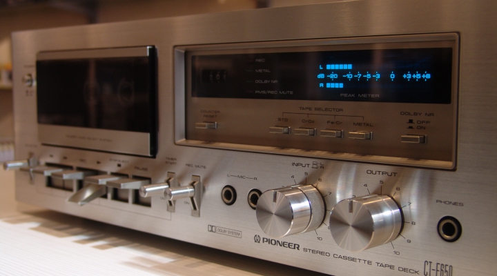 CT-F650 BlueLine Stereo Cassette Deck