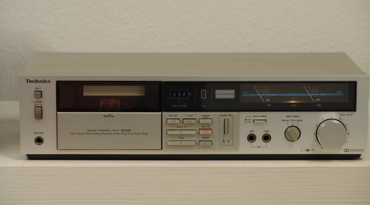 RS-M206 Stereo Cassette Deck