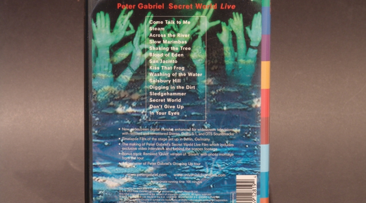 Peter Gabriel-Secret World Live DVD