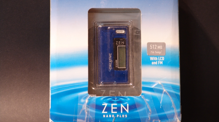 ZEN Nano Plus 512M Tragbar Spieler