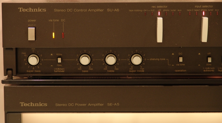 SE-A5 / SU-A6 Stereo Verstärker