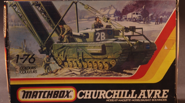 Churchill A.V.RE 1944 Modell 1:76 England 1969