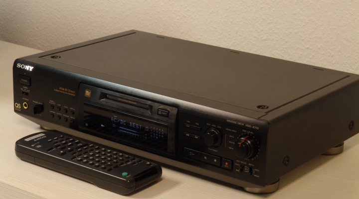 MDS-JE700 Stereo MiniDisc Recorder