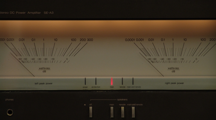 SE-A3 / SU-A4 Stereo Amplifier