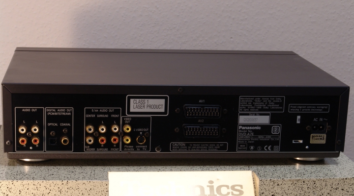 DVD-A7 DVD Audio/Video Lejátszó