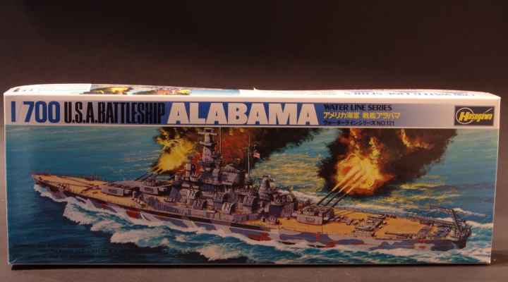 Alabama Modell 1:700 Japan 1989