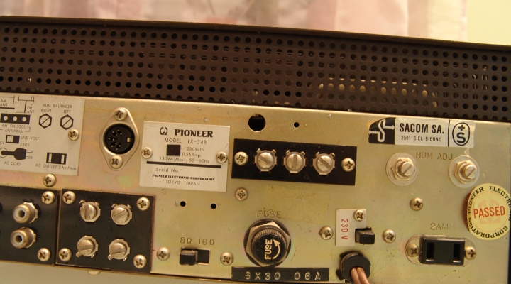 LX 34 Sztereó Csöves Receiver