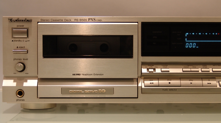 RS-B565 SilverLine Stereo Cassette Deck