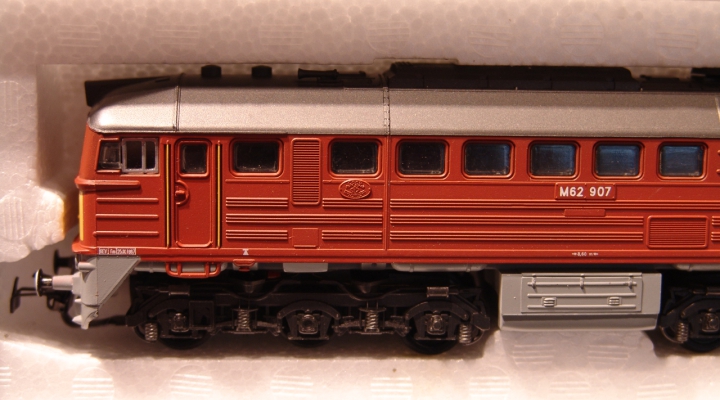 M62 907 GYSEV BR120 Diesel Lok