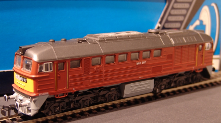 M62 907 GYSEV BR120 Diesel Lok