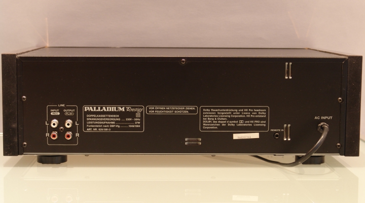 Palladium Prestige Double Cassette Deck