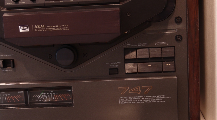 GX 747 Stereo Tonband Rekorder