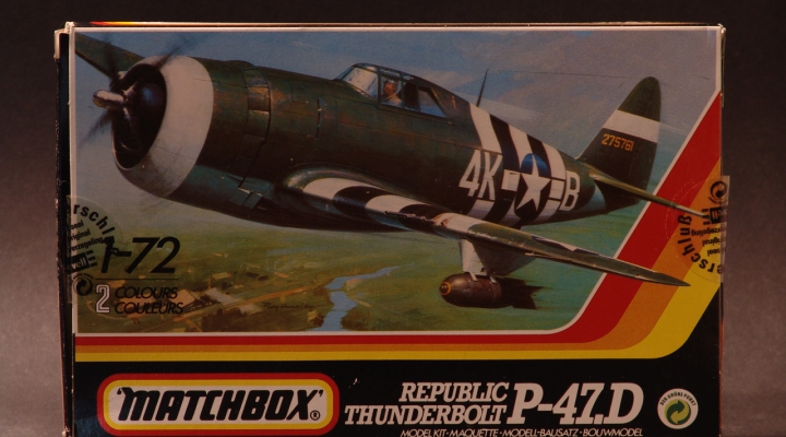 Republic Thunderbolt 1944 Modell 1:72 England 1983