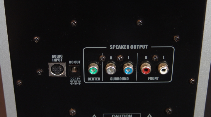 CSS 2000D DolbyDigital 5.1 Decoder/Speaker System