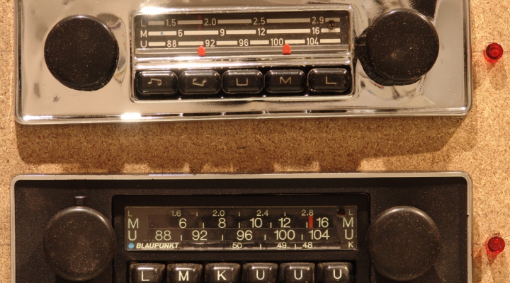 Wolfsburg VW Retro Auto Radio