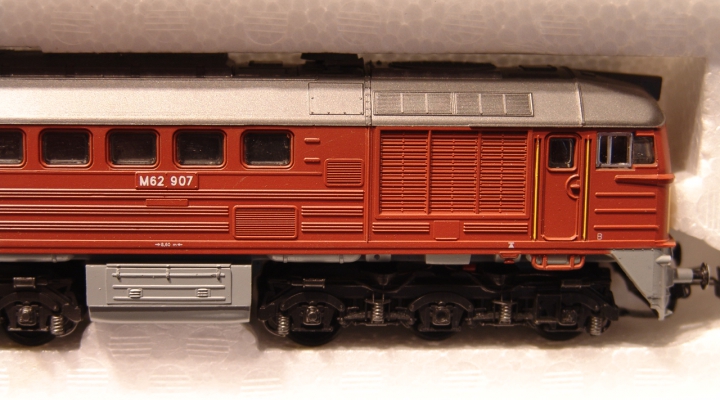 M62 907 GYSEV BR120 Diesel Lok