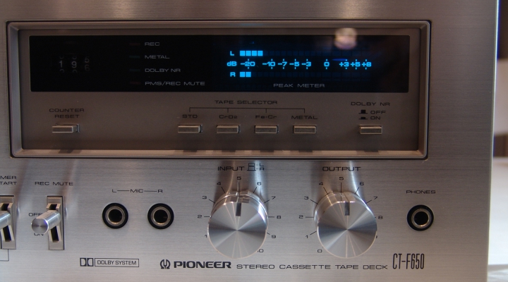 CT-F650 BlueLine Stereo Cassette Deck