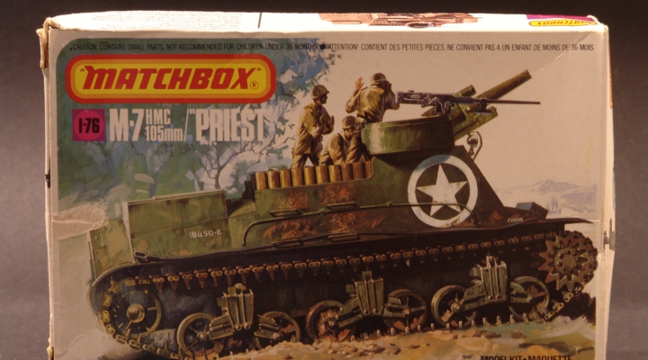 M-7 Priest 1943 Modell 1:76 England 1972