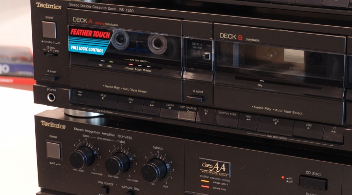 RS-T230 Double Cassette Deck