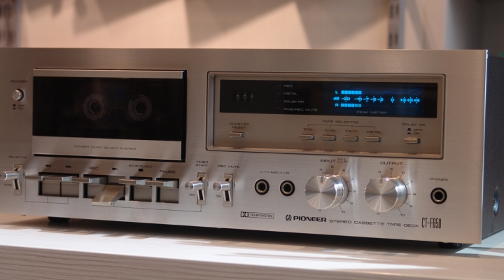 CT-F650 BlueLine Stereo Cassette Deck